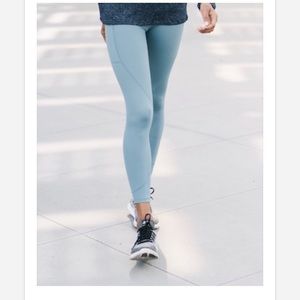 ZYIA teal Light n Tight High Rise 7/8 leggings